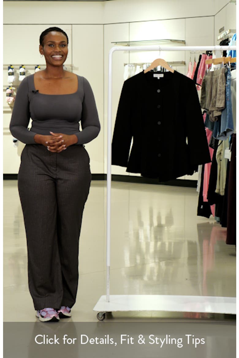 Double Layer Peplum Top video
