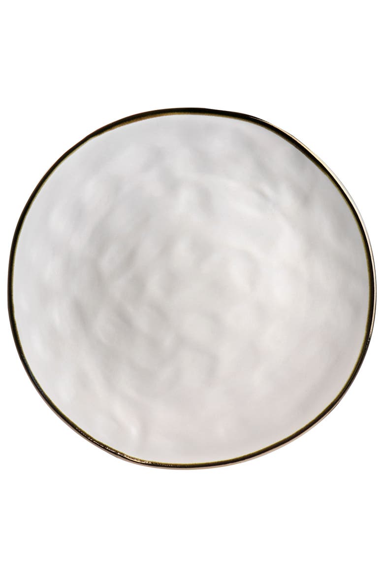 Modern 16 Piece Stoneware Dinnerware Set, Alternate, color, White