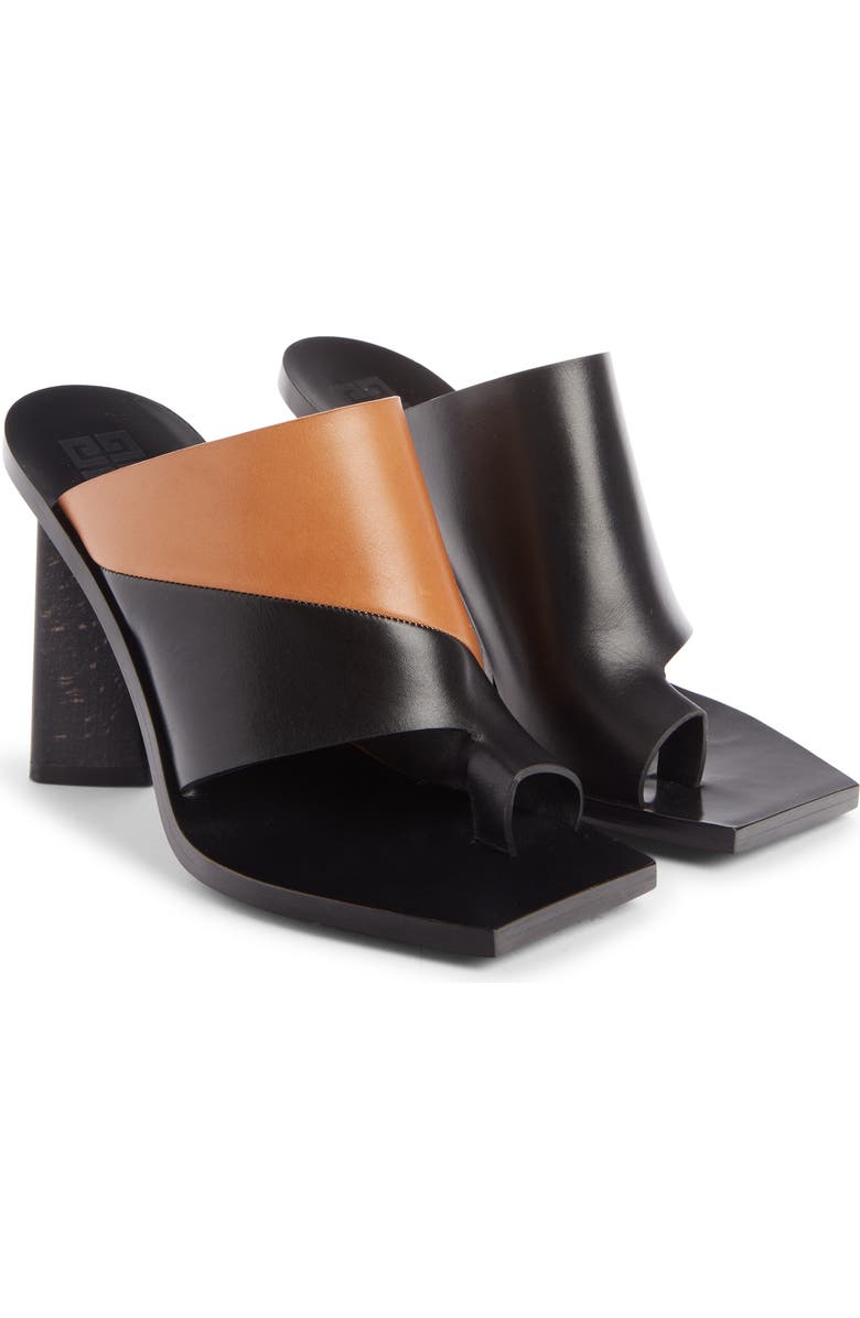 Givenchy Show Square Toe Slide Sandal, Main, color,