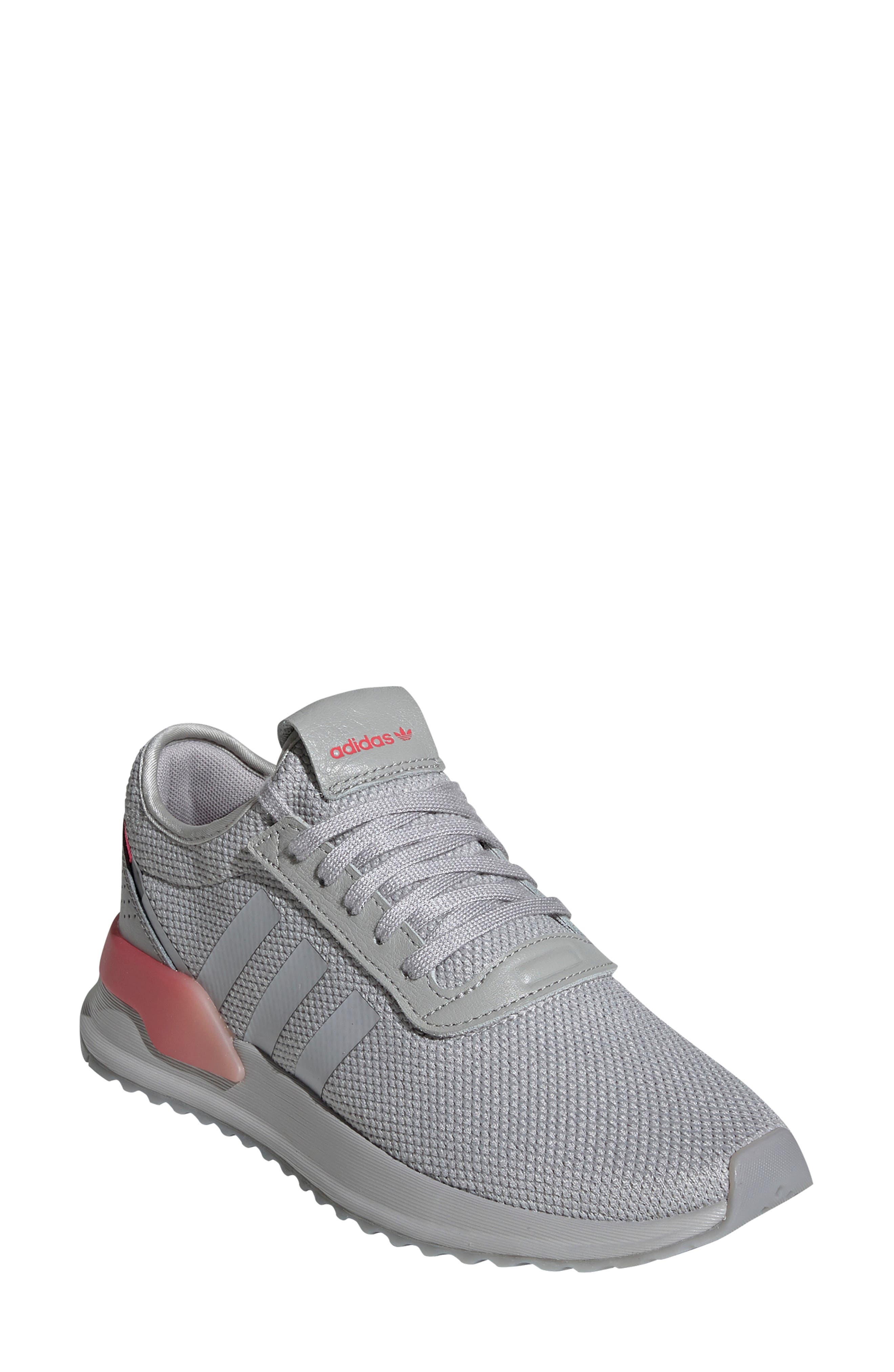 U Path X Sneaker, Main, color, GREY/ SHOCK RED/ NIGHT