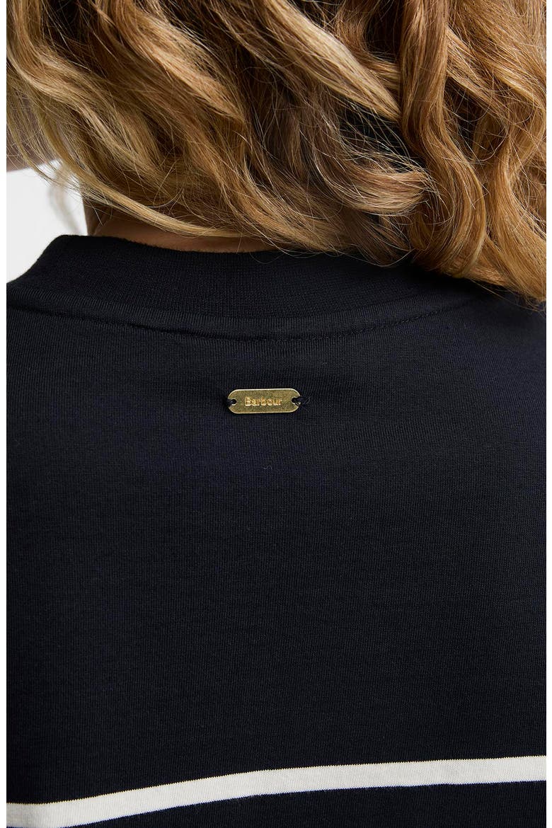 Harling Striped Long Sleeve T-Shirt, Alternate, color, DARK NAVY/ CLOUD