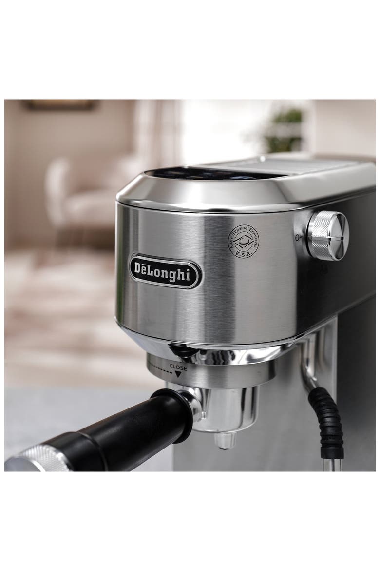Dedica Duo Pump Espresso Machine, Alternate, color, METAL