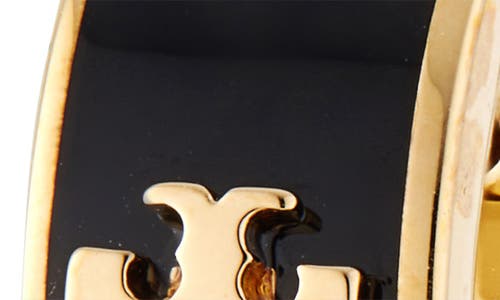 TORY BURCH TORY BURCH ICON HUGGIE EARRINGS