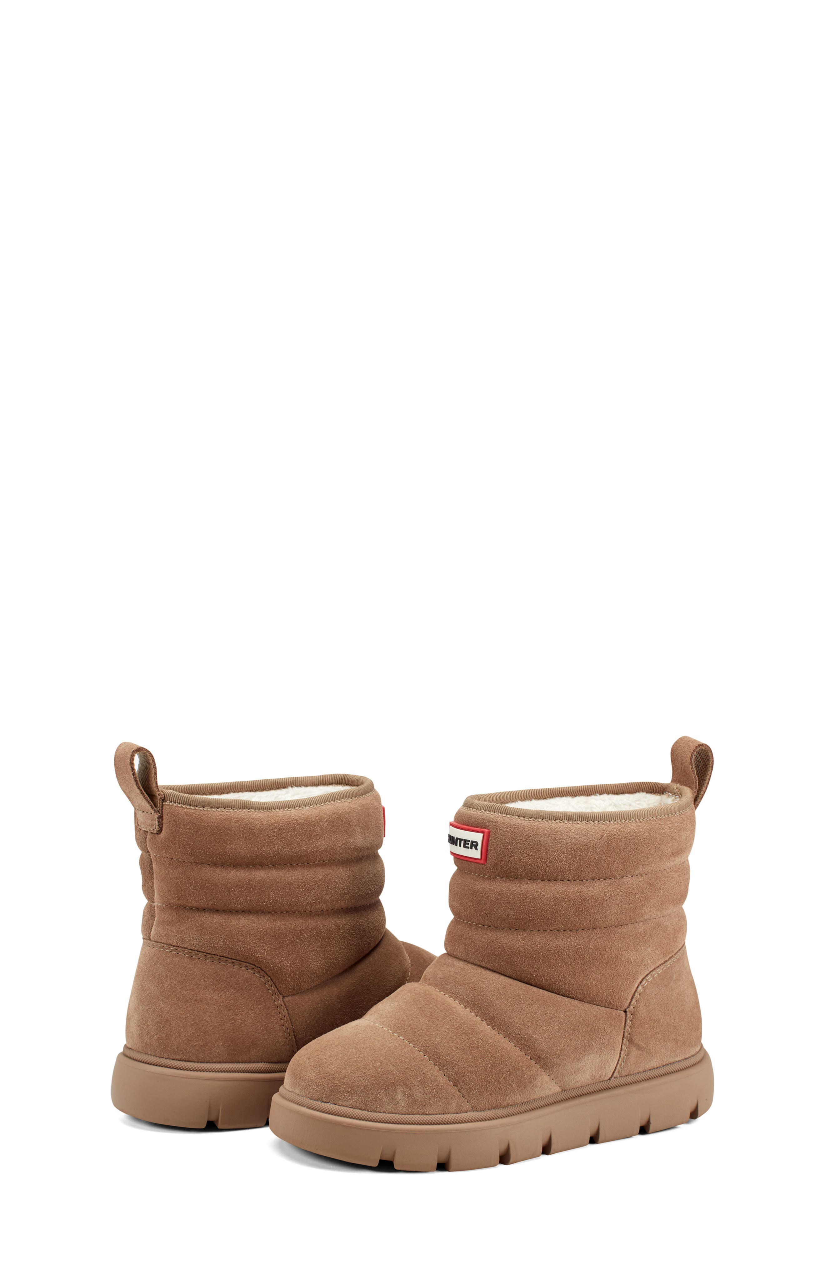 Hunter Kids
 Cuddle Lug Sole Insulated Waterproof Snow Boot, Alternate, color, 