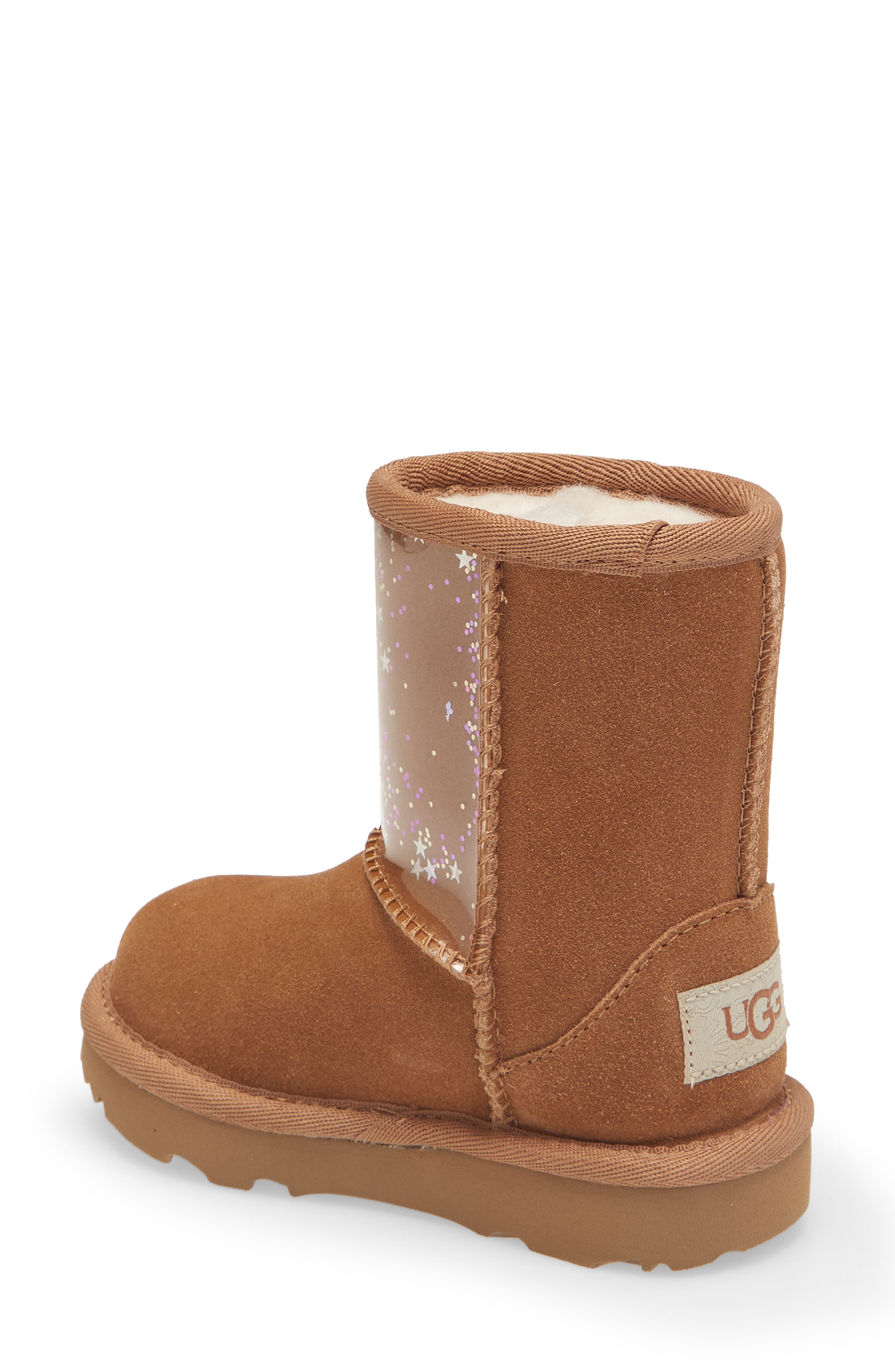 UGG<sup>®</sup> Mini Classic II Waterproof Clear Boot, Alternate, color, 