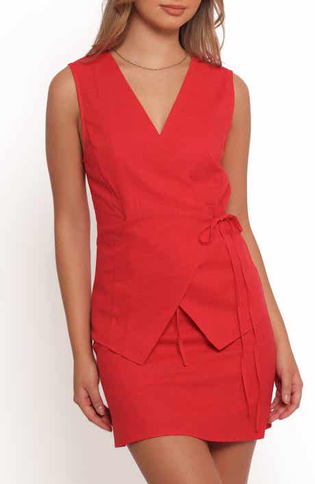 Petal & Pup Vanni Wrap Front Cotton Top