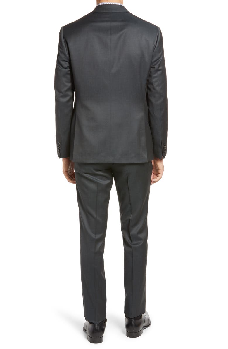 Ted Baker London Roger Extra Trim Fit Wool Suit, Alternate, color,