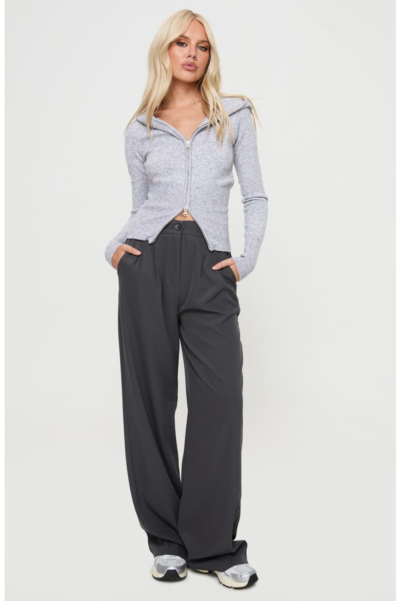 Elingford Zip Hoodie Cardigan, Alternate, color, LILAC MARLE