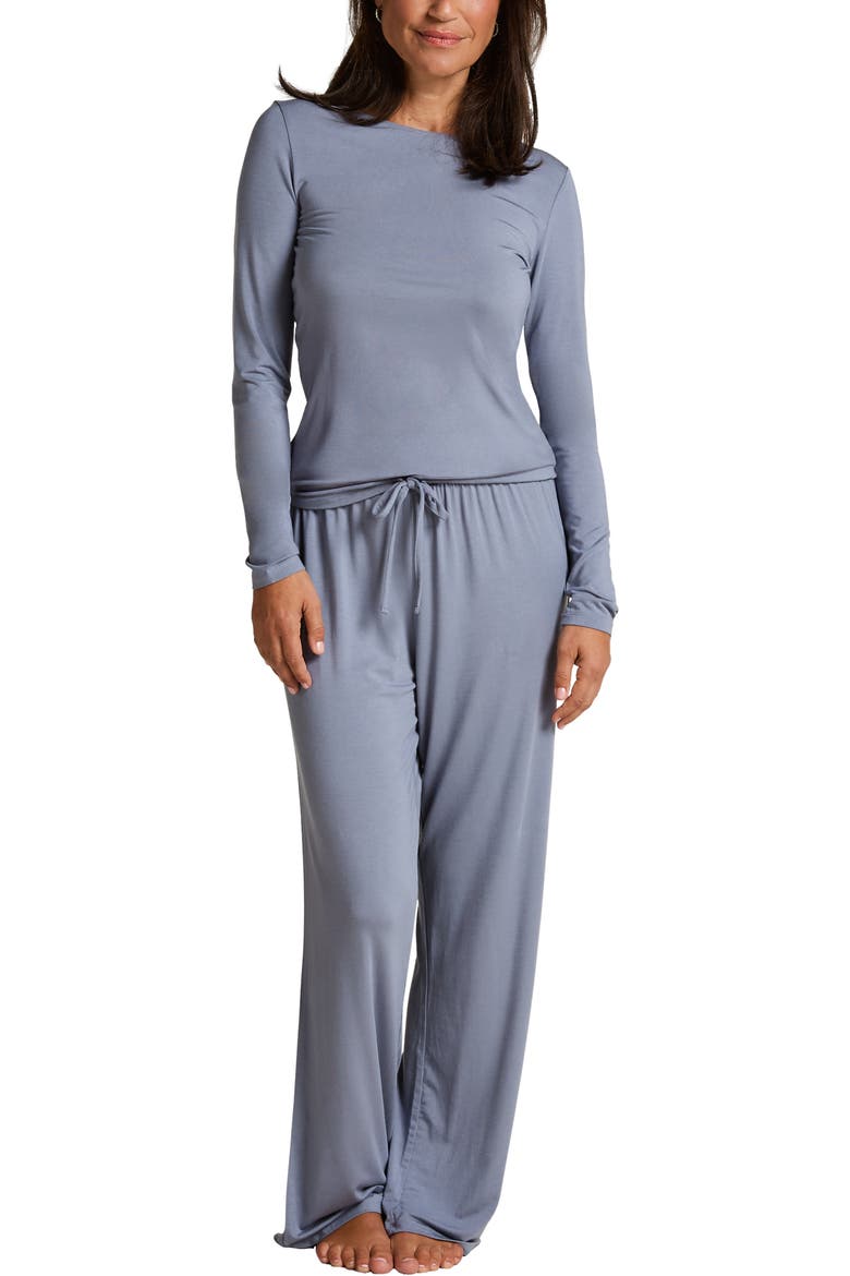 Pajama Set, Main, color, Blue