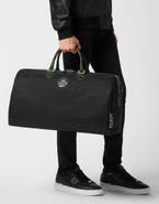 PHILIPP PLEIN Nylon Weekend Bag Monogram Men