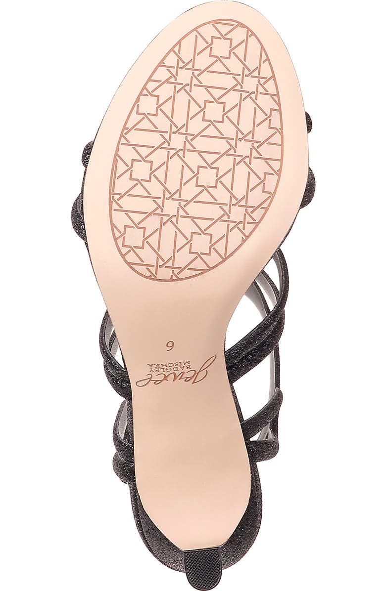 Jewel Badgley Mischka Simba Embellished Strappy Sandal, Alternate, color,