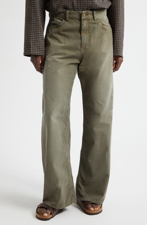 Ralf Distressed Bootcut Pants