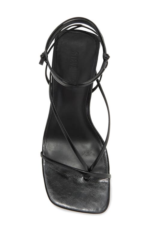Shop Steve Madden Athea Ankle Strap Sandal In Black