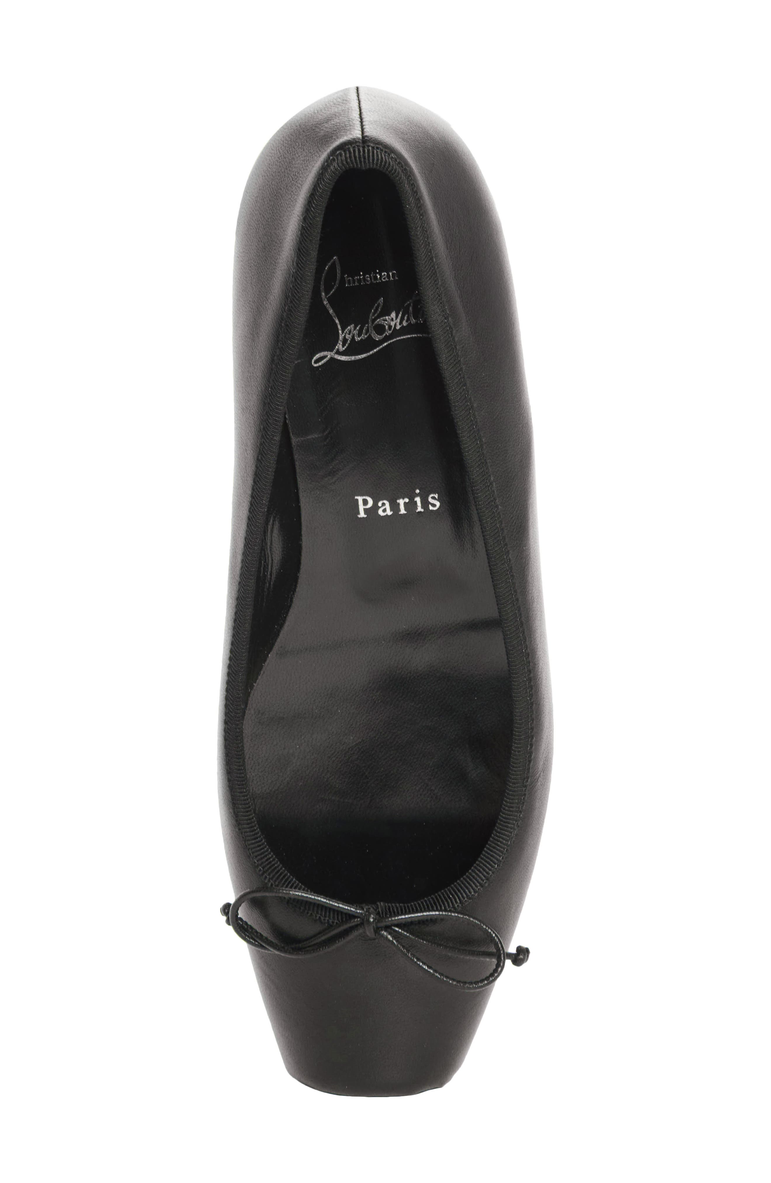 Cassia Nodo Ballet Flat, Alternate, color, B439 BLACK/ LIN BLACK