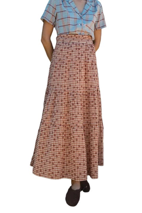 Mojave Tiered Maxi Skirt