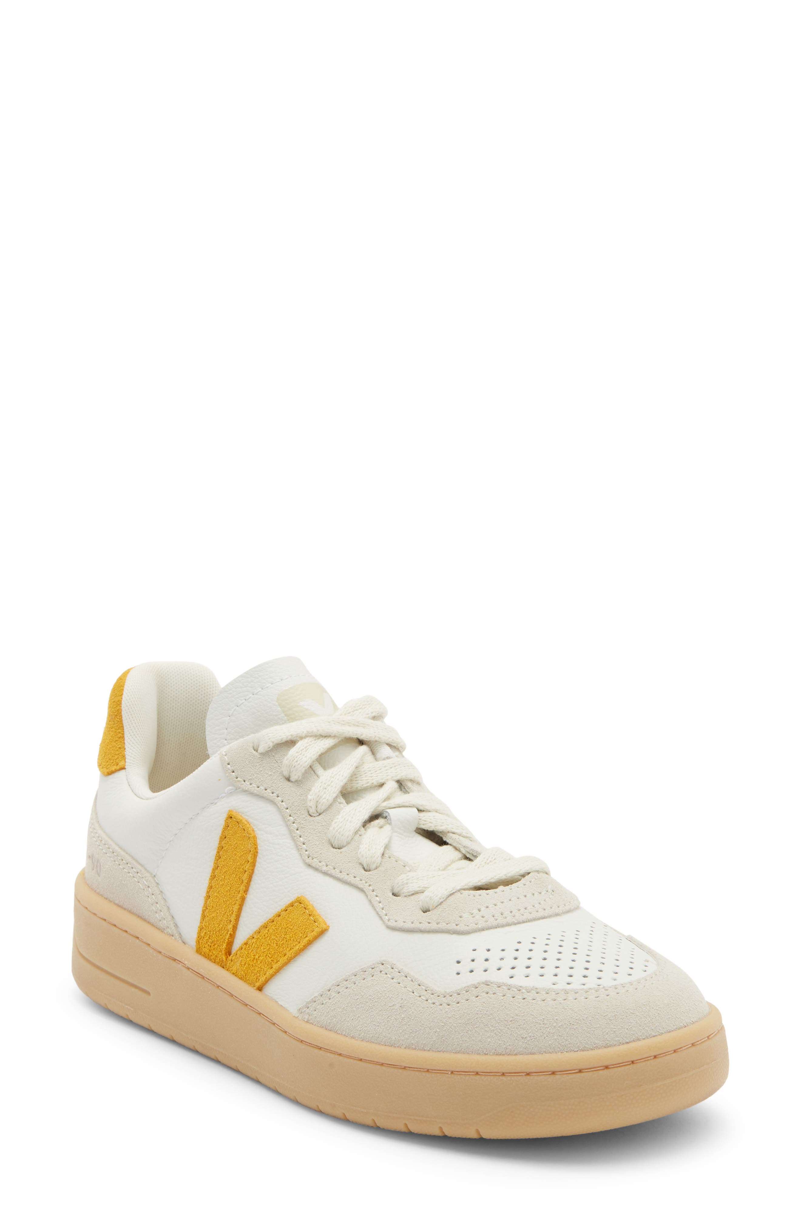 Veja V-90 Leather Toscan Training Sneaker, Main, color, 