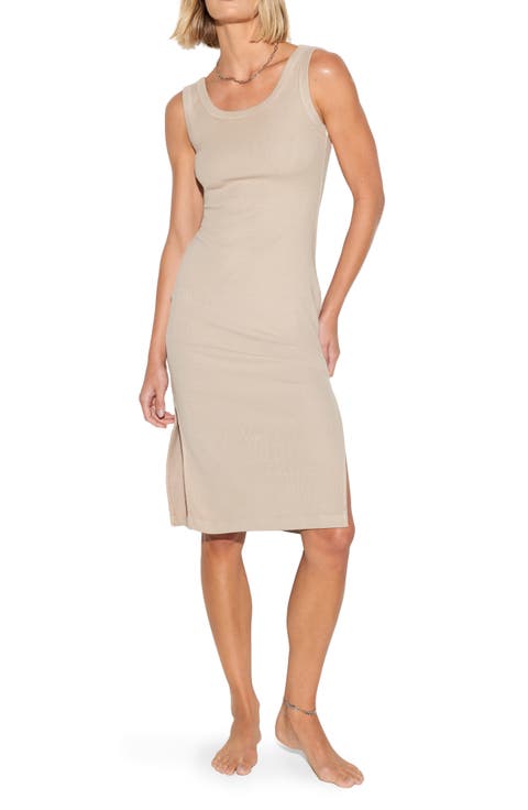 Camille Rib Knit Midi Dress