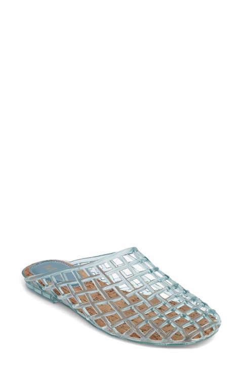 Sophie Clear Woven Mule (Women)