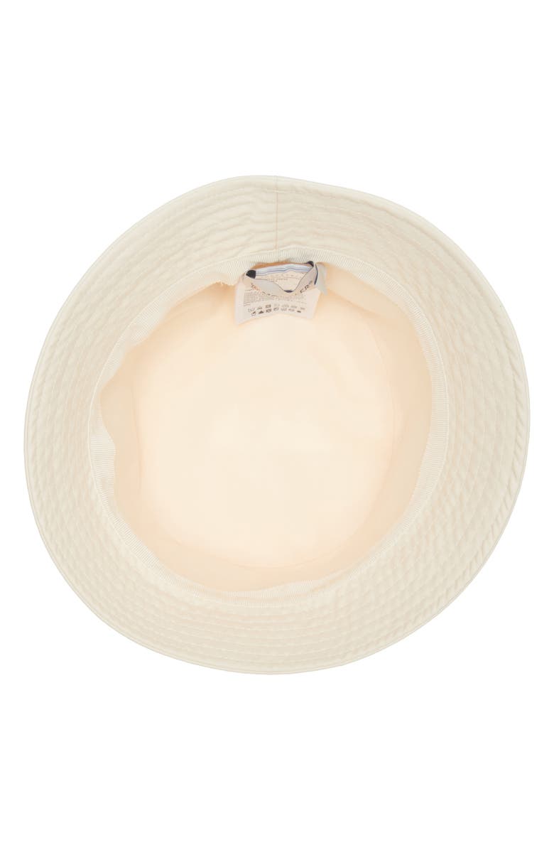 Moncler Archivio DNA Bucket Hat, Alternate, color, White
