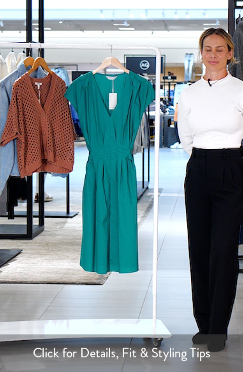 Rebekah Pleated Dress, sales video thumbnail