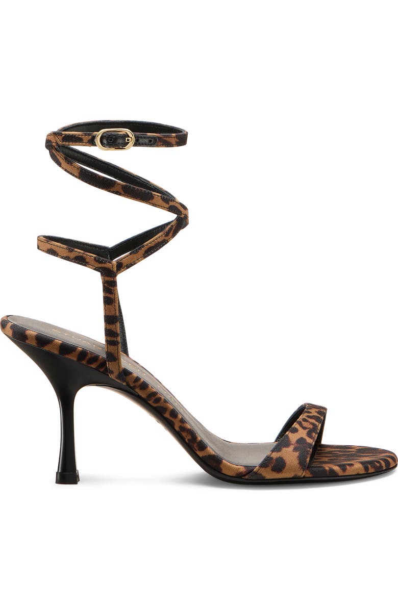 Stuart Weitzman Nudist Wrap 85 Sandal, Alternate, color, Classic