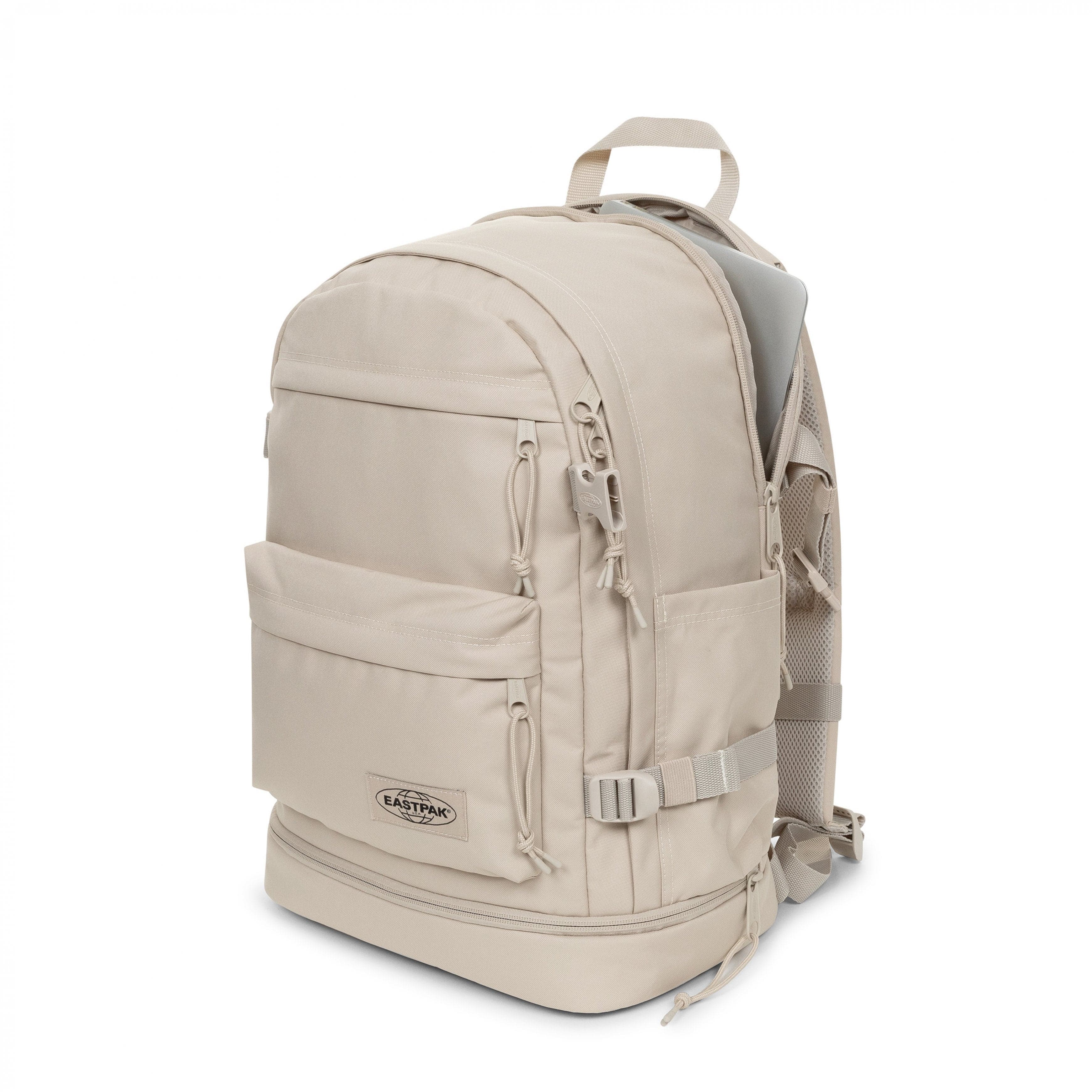 Eastpak Everyday Pak'r Monotone Khaki Backpack, Alternate, color, Beige