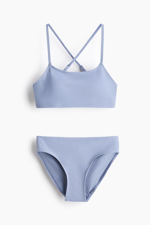 Two-piece sports swimsuit with lycra® xtra life