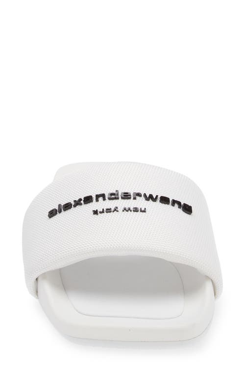 Alexander Wang Pool Slide In White