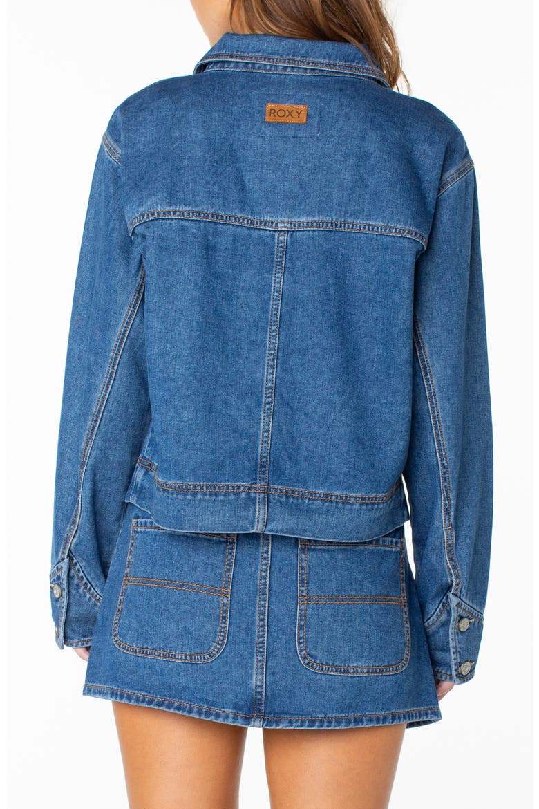 Reel Life Denim Jacket, Alternate, color, HIGH SURF