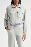 Veronica Beard Stellant Mixed Media Jacket
