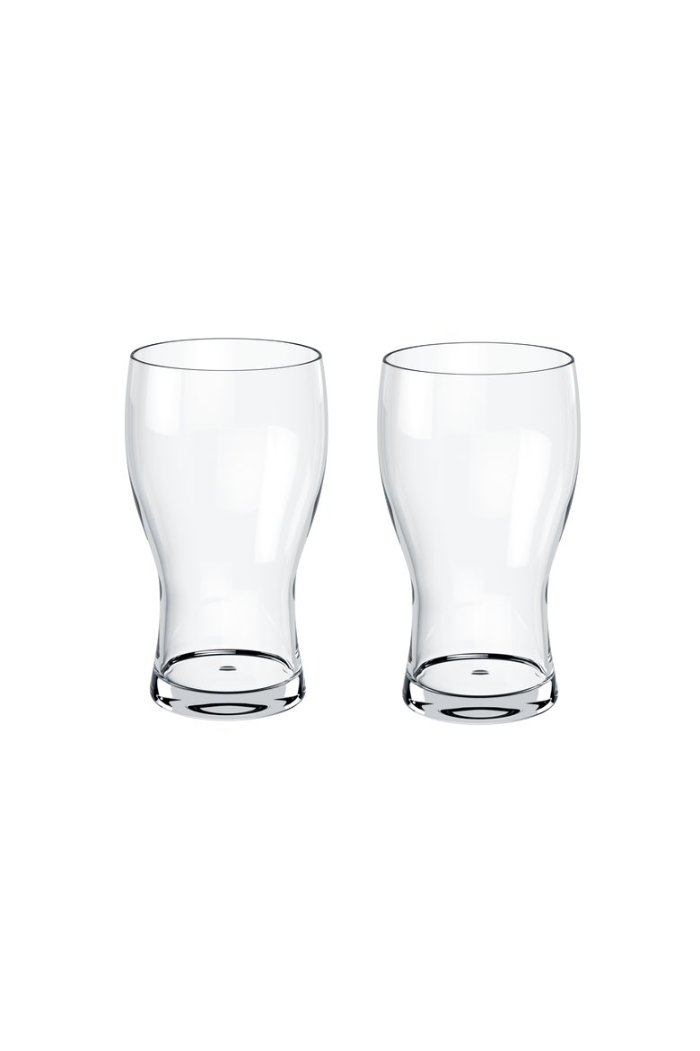 Purismo Beer Pint Glass  Set of 2, Main, color, clear