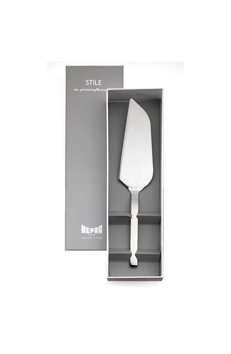 Mepra Stile By Pininfarina Cake Server, Main, color, Silver