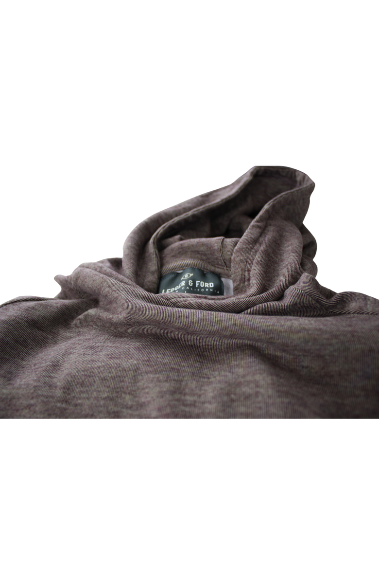 Ledger & Ford Burgundy Bodega Super Soft Hoodie, Alternate, color, Burgundy