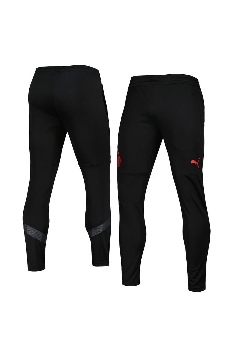 PUMA Men's Puma Black AC Milan DryCELL Training Pants, Alternate, color,