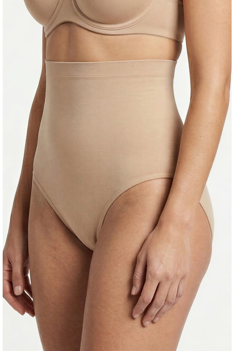 2-Pack Contour Flex High Waist Shaping Briefs, Alternate, color, PEARL/ BLACK