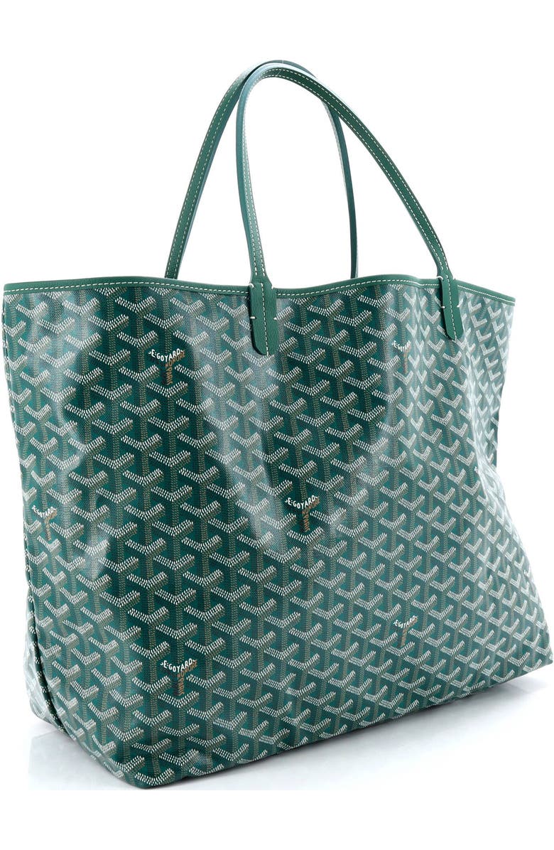 Pre-Owned Goyard Saint Louis Tote Coated Canvas GM, Alternate, color, Green