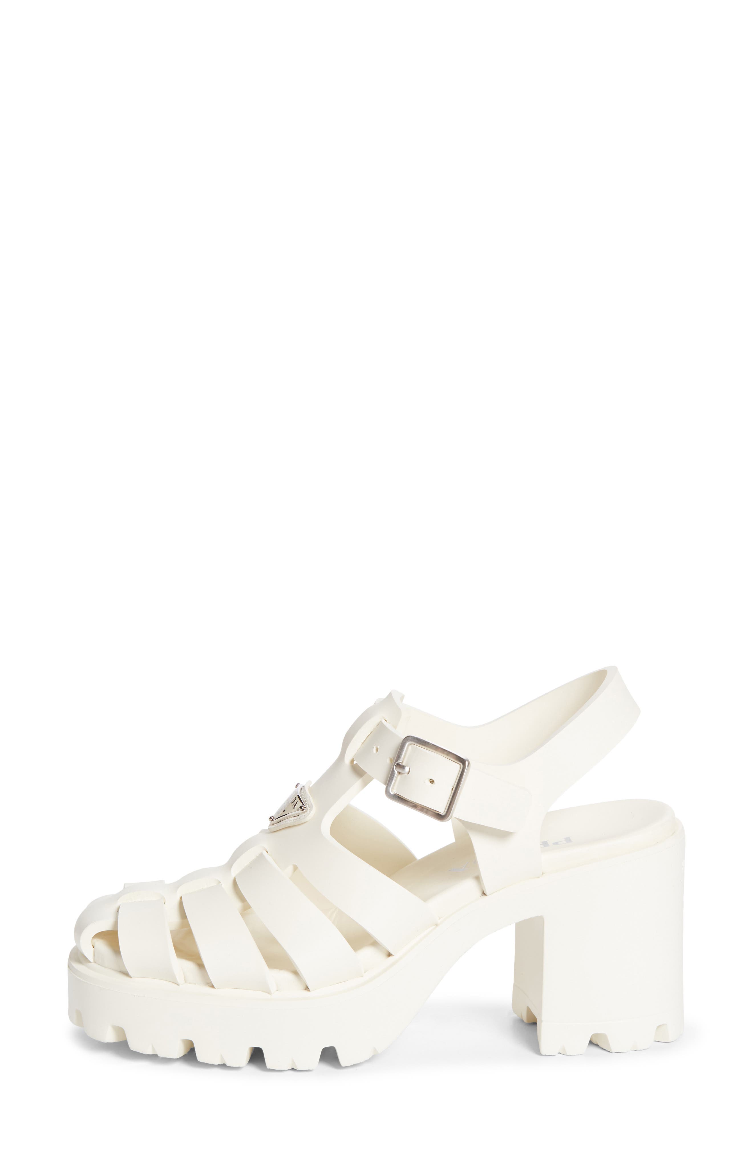 Stride Flow Cage Platform Sandal, Alternate, color, AVORIO