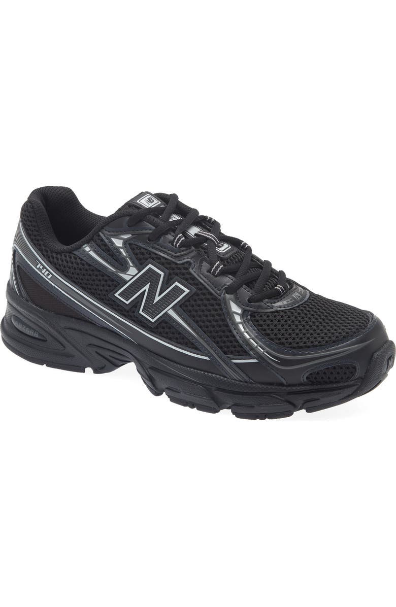 New Balance Gender Inclusive 740 Sneaker, Main, color, Black