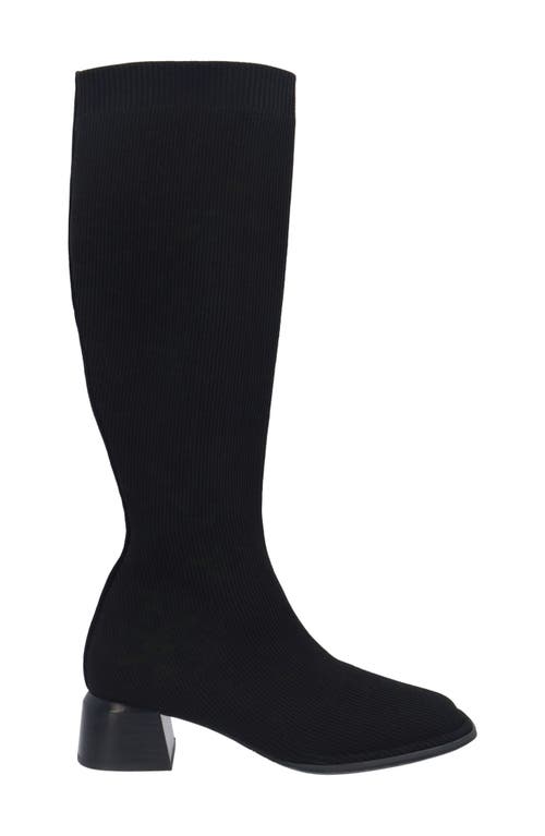 L'amour Des Pieds Nolita Knee High Boot In Black