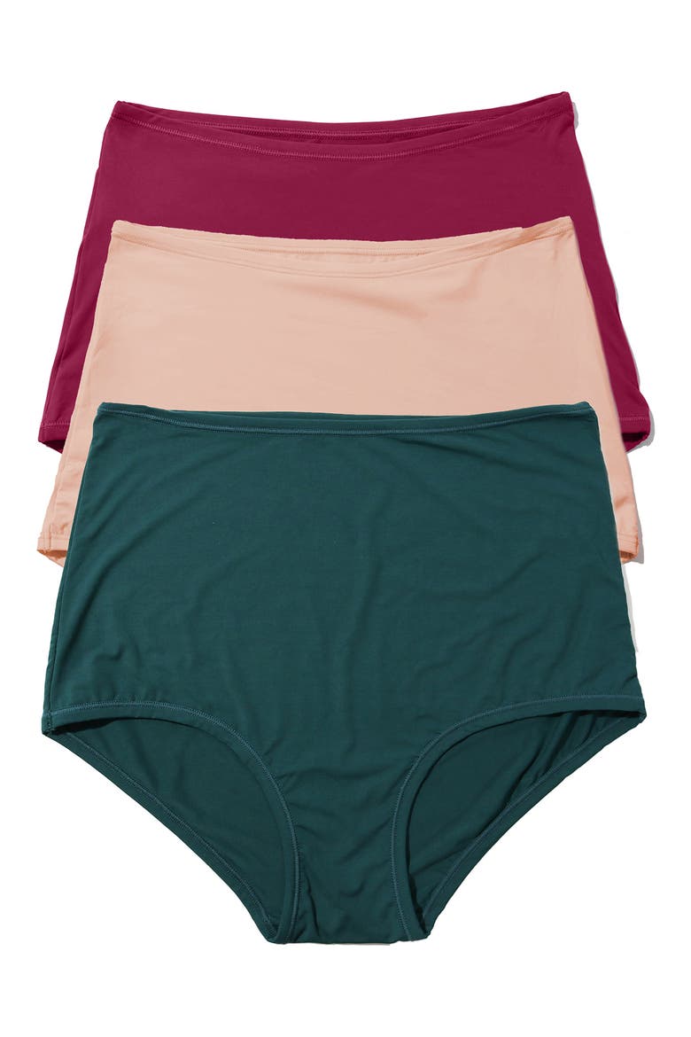 YourFit™ Assorted 3-Pack High Waist Briefs, Main, color, MMAM