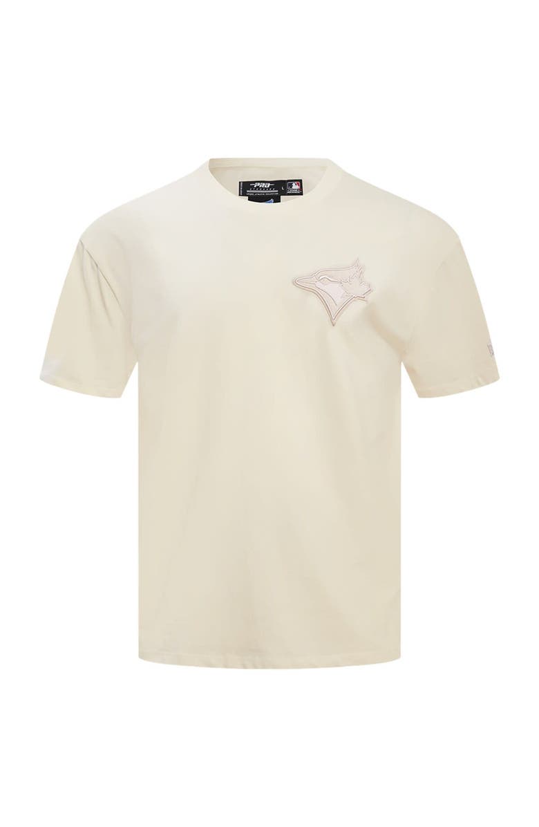 PRO STANDARD Men's Pro Standard Cream Toronto Blue Jays Neutral Drop Shoulder T-Shirt, Alternate, color, Cream