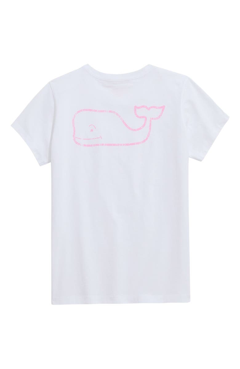 vineyard vines Kids' Harbor Fleece Zip-Up Hooded Jacket, Alternate, color, White Cap 2