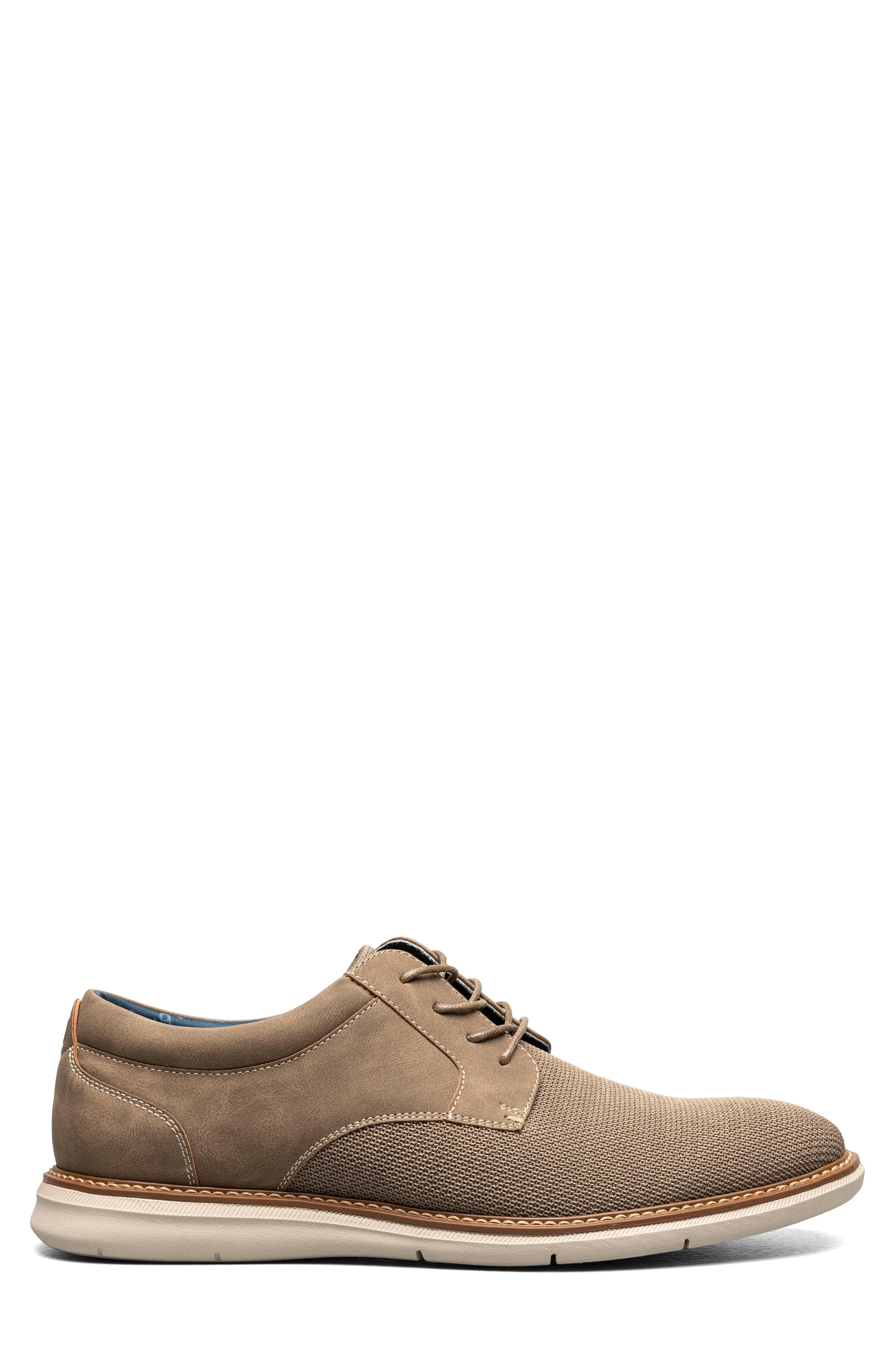 Chase Mixed Media Plain Toe Derby - Wide Width Available, Alternate, color, TAUPE MULTI