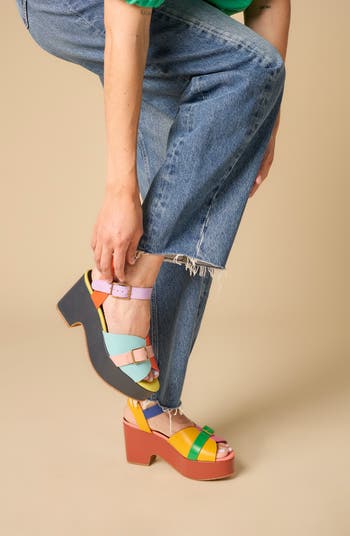 Charlotte Stone Raf Mismatch Platform Sandal Nordstrom