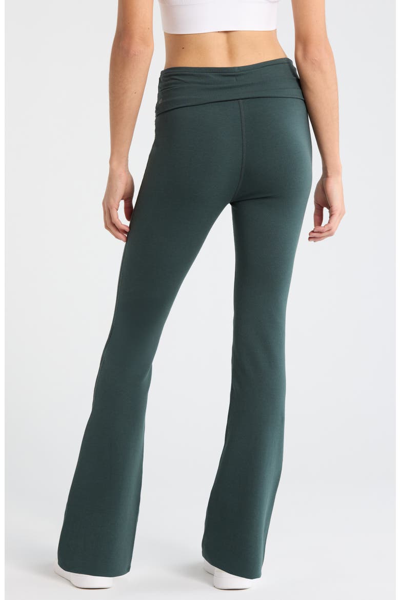 Weekend French Terry Pants, Alternate, color, GREEN TIMBER