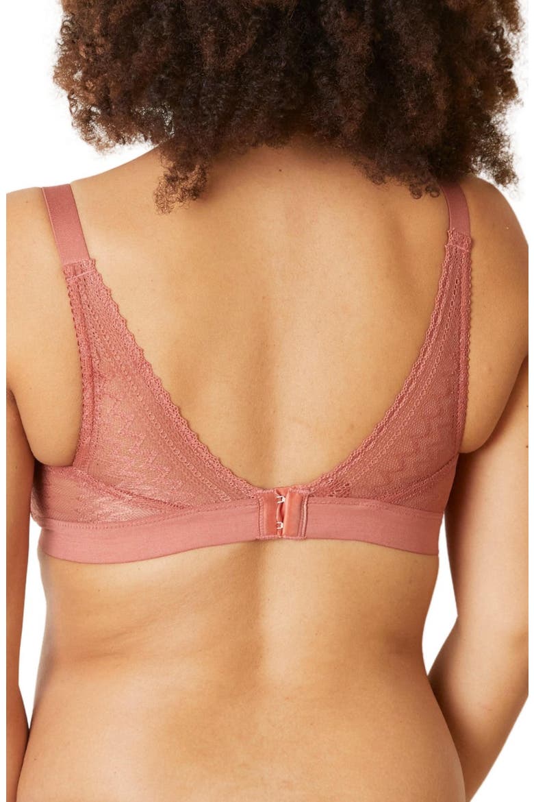 Serena Maternity and Nursing Bra, Alternate, color, TERRACOTTA