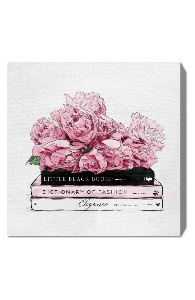 Oliver Gal Roses & Elegance Canvas Wall Art, Main, color,