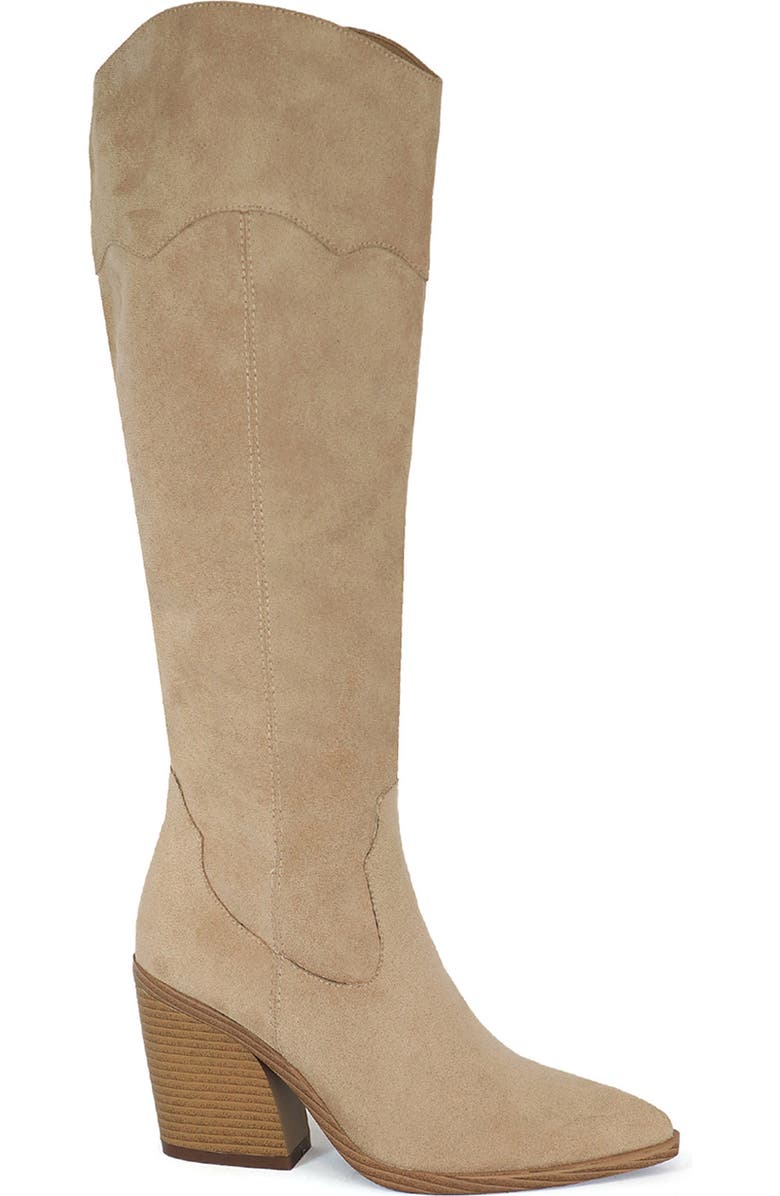 YOKI Muriel 09 Tall Boot, Main, color, Beige