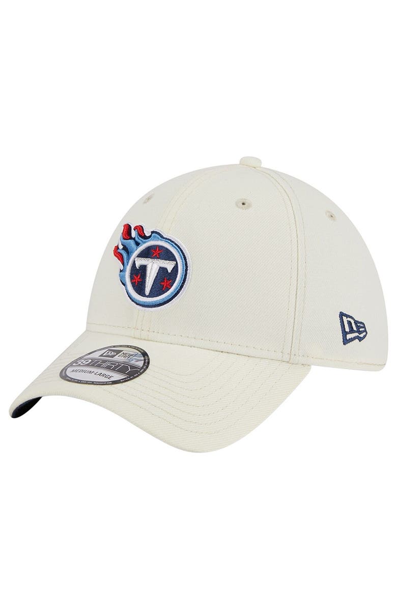 New Era Men's New Era Cream Tennessee Titans Classic 39THIRTY Flex Hat, Main, color,