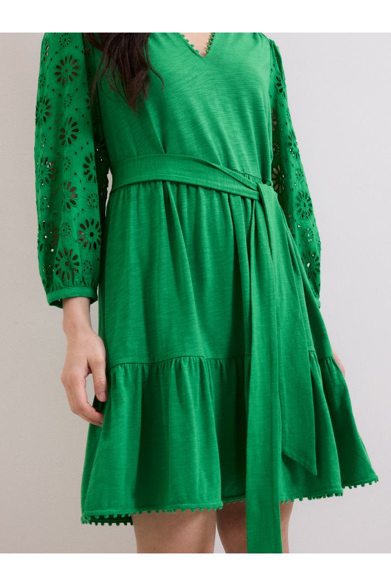 Florie Green Dress, Alternate, color, Green